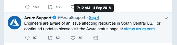 Azure Outage 2