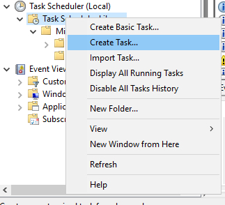 Create Task